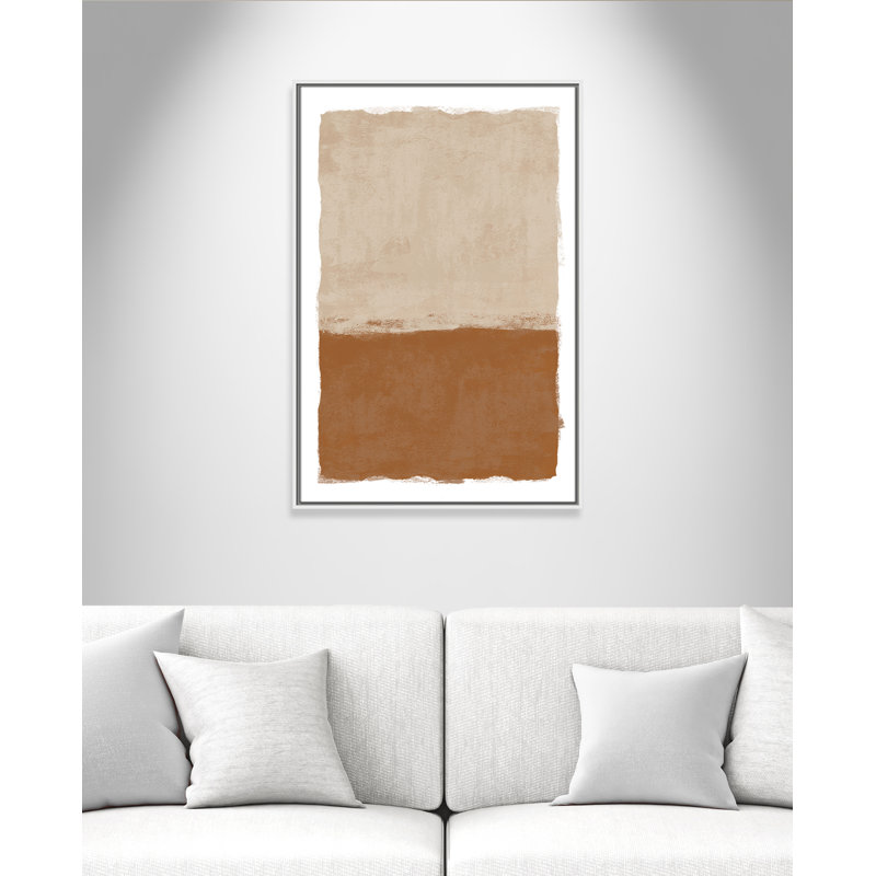 «Carmel Crush II» par Natalie Carpentieri, L 25,5 po x H 37,5 po, Flotteur blanc