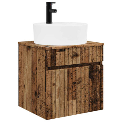 Single Bathroom Vanity with Ceramic Basin