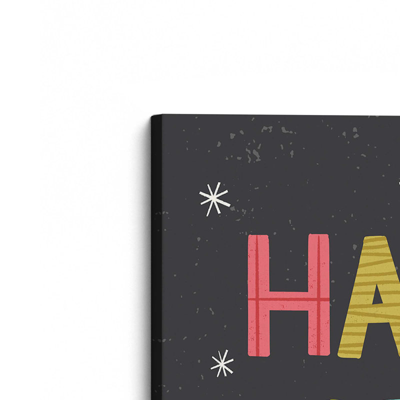 «Holiday Wishes I» par Cheryl Warrick, reproduction d'art sur toile, H 12 po x l 12 po, Toile tendue, Ne s’applique pas