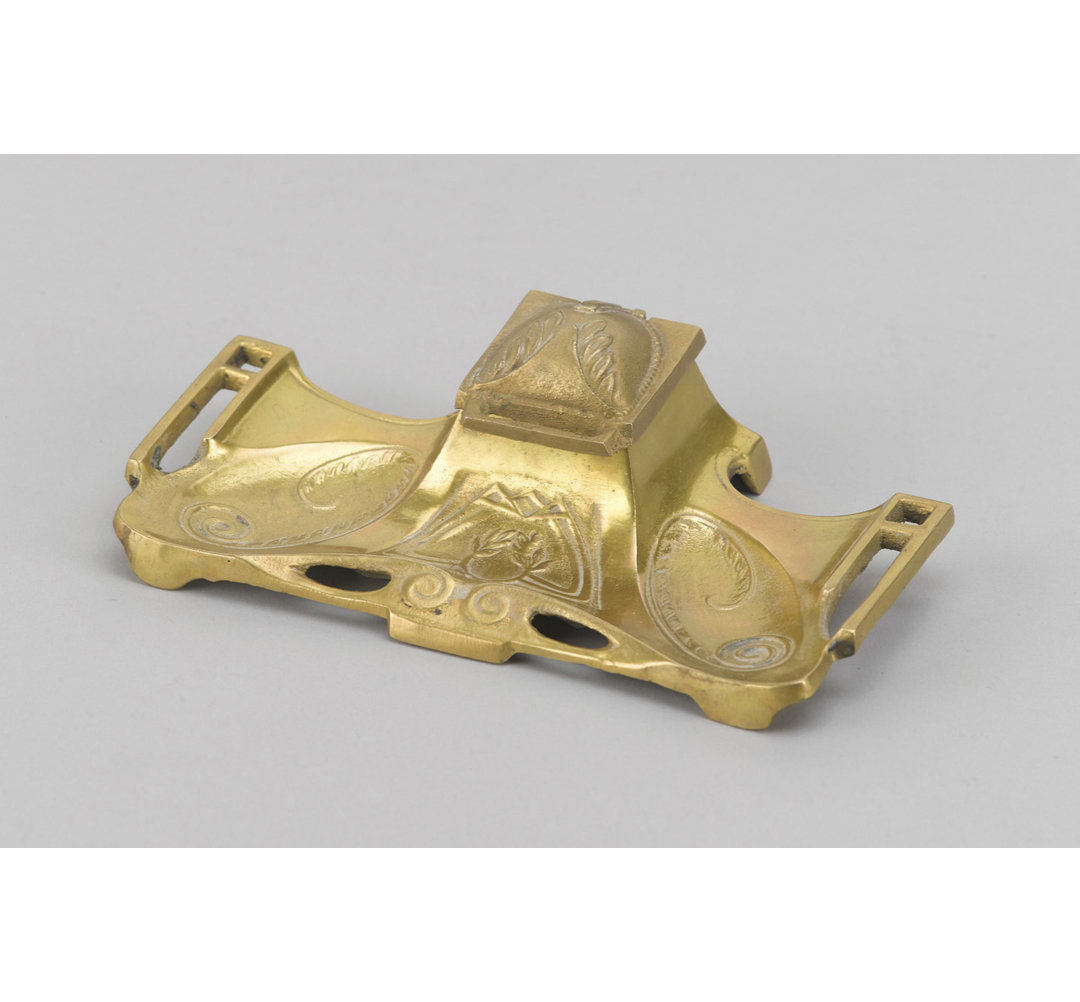 Fiedler Decorative Inkwell Sculpture Fleur De Lis Living