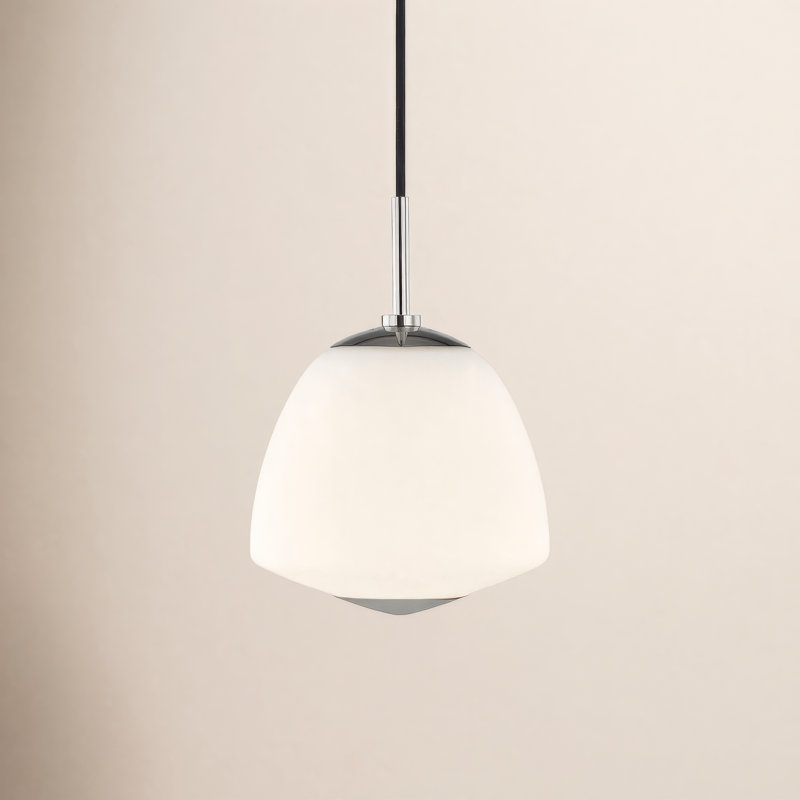 Darby 1 - Light Single Pendant, Old Bronze, 11" H x 8" W x 8" D