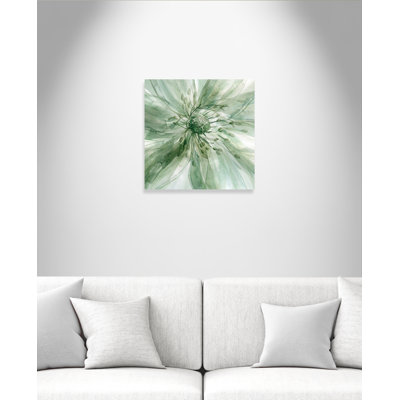 Macro Sage Flower " Macro Sage Flower I " Acrylic Painting