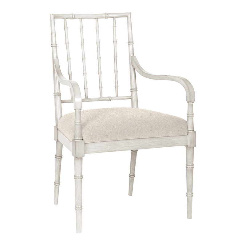 Libby Dining Arm Chair, Casa Blanca, Instant Parchment