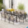 Sutiya Rectangular 8 - Person 84" Long Dining Set