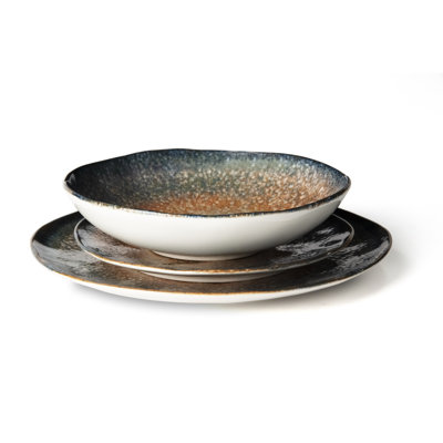 Efesto Ceramic Dinnerware Set 12 Piece - Service for 4