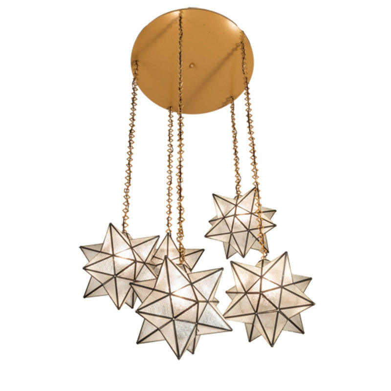 Moravian Star 5 - Light Pendant