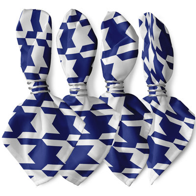Bryant Polyester Geometric Square Napkin