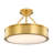 LED Drum Semi Flush Mount