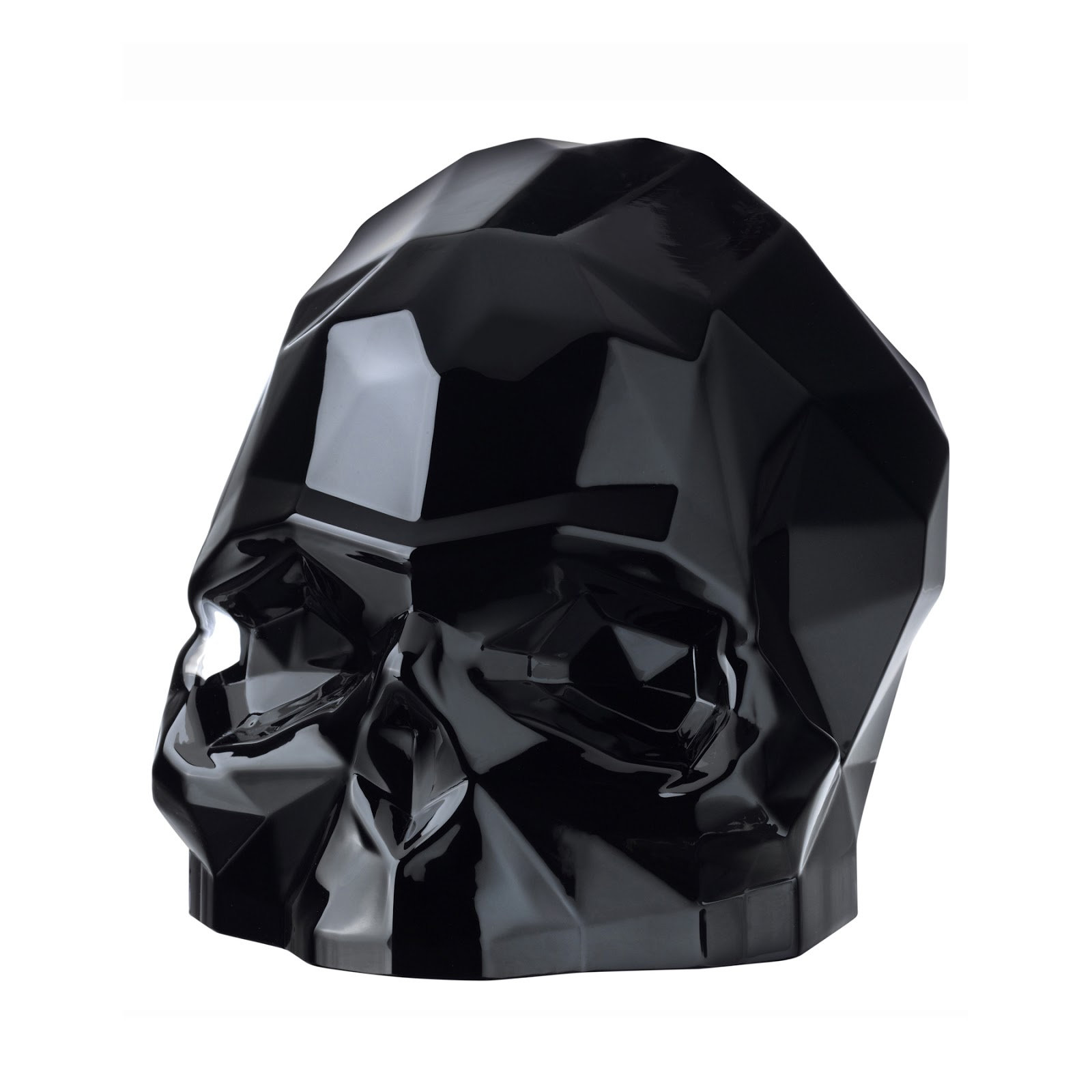 Nude Memento Mori Sculpture, Black, 3.27" H x 4.13" W x 3.15" D