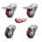 4-Piece Polyurethane Caster Set-88884522