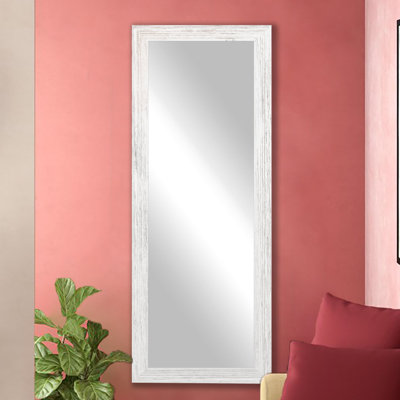Carlea Wood Flat Mirror