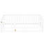 Lit simple - bois de pin blanc, bois de plancher de construction stable pour et