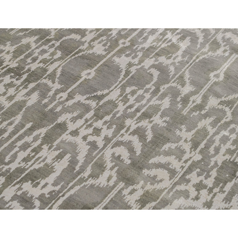 Wool Ikat Area Rug