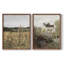 «Vintage Landscape XLIX», impression giclée sur cadre - ensemble de 2-385773671-385773670