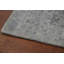 Tapis unique en coton gris anthracite et gris 7 pi 11 po x 4 pi 10 po