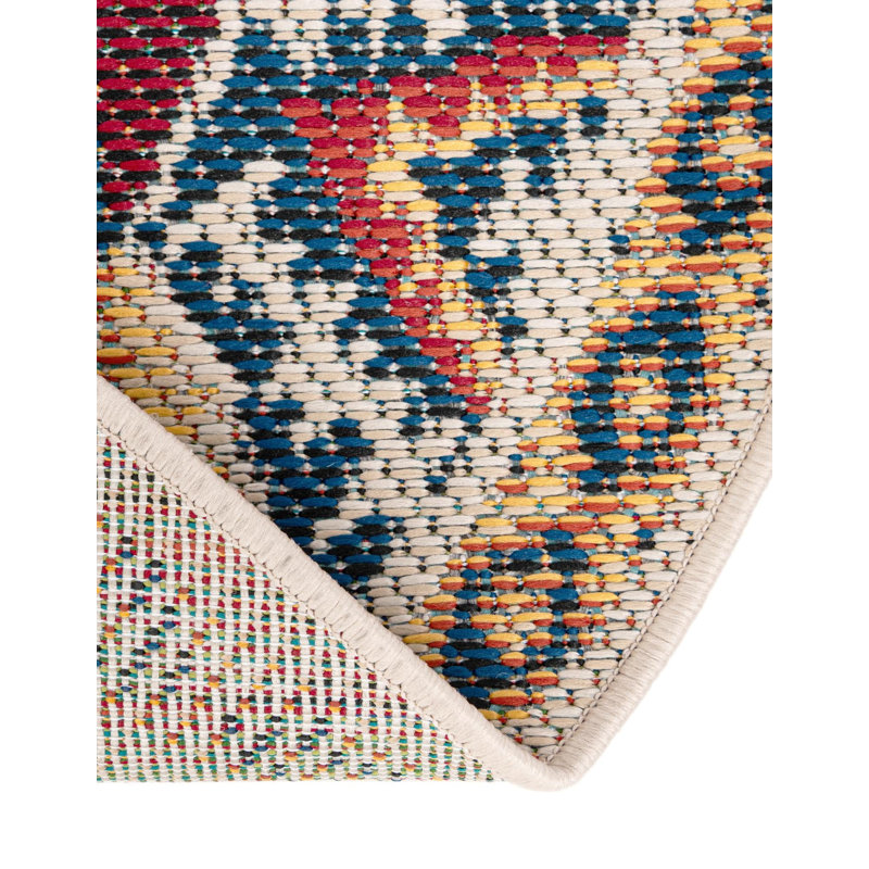 Tapis intérieur / extérieur Ciudad Marlenia, Rond 4 pi 1 po