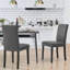 47.7cm H Fabric Upholstered Parsons Chair-72062543