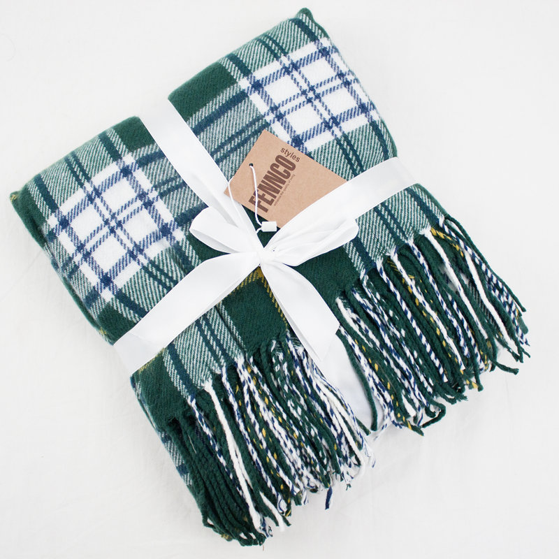 Standard Throw Blanket, Green