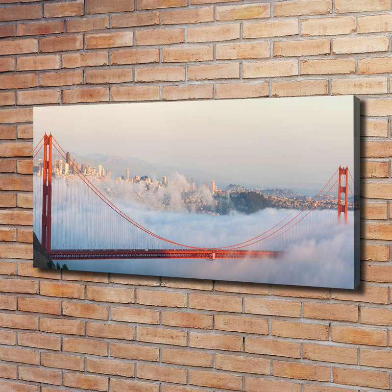 San Francisco Bridge - Wrapped Canvas Print