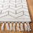 Aloin Hand Loomed Nz Wool/Cotton Geometric Rug in Ivory-1950229424