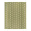 Button Wool Striped Area Rug in Olive-2087680544