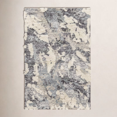 Arcus Cream Hand-Knotted Abstract Rug