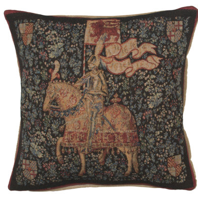 Tolan the Knight European Throw Pillow Cover