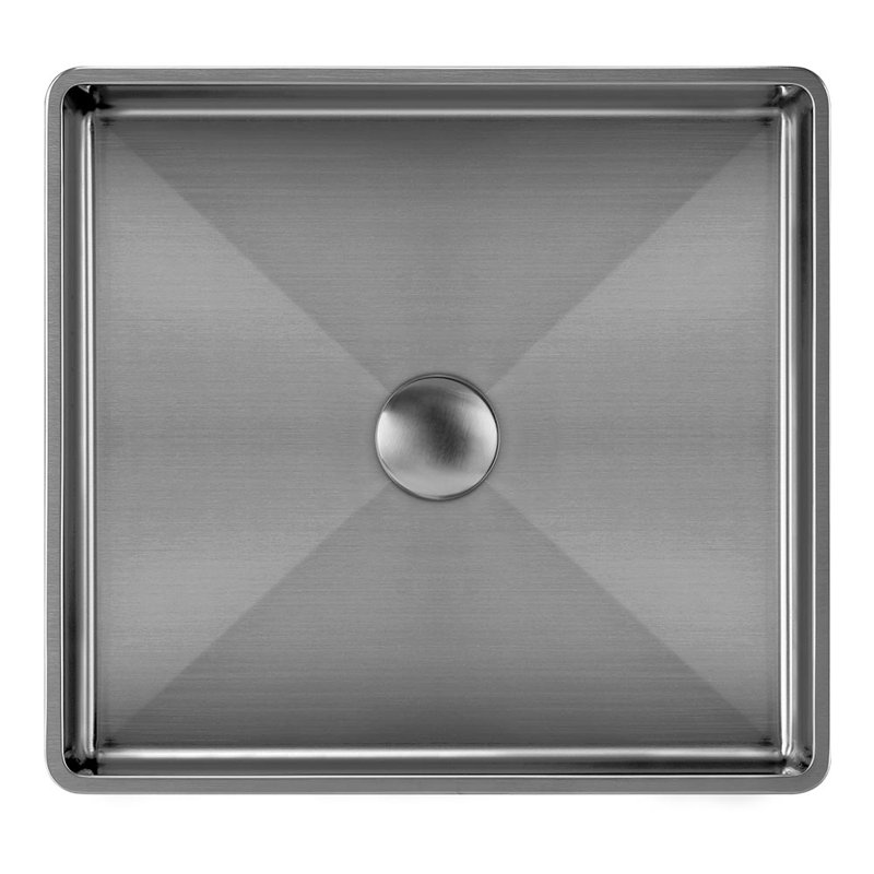 Noah Plus 15.75'' L Bathroom Sink, Gunmetal
