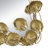 61" x 31" Full Length Mirror with Golden Leaf Accents, Floor Miiror for Living Room Bedroom