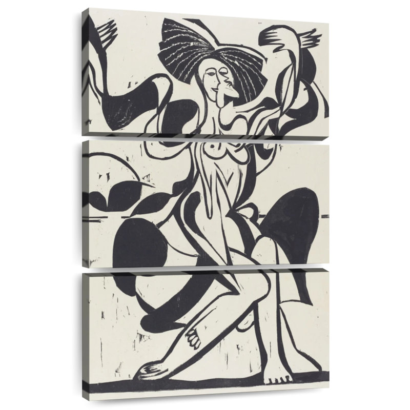 Mary Wigman's Dance, H 32" x l 20"