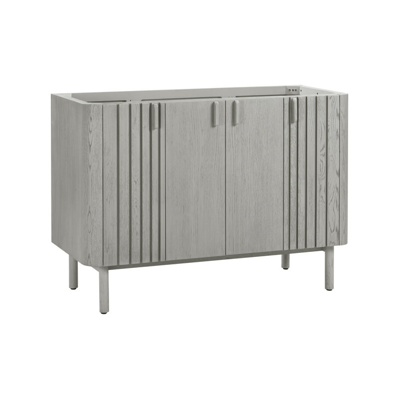Blakely 48'' W Single Bathroom Vanity Base, Gray