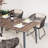 Cedar 4- Person Patio Dining Set With Rectangular Table, Cushiona Included-132208213-132208214