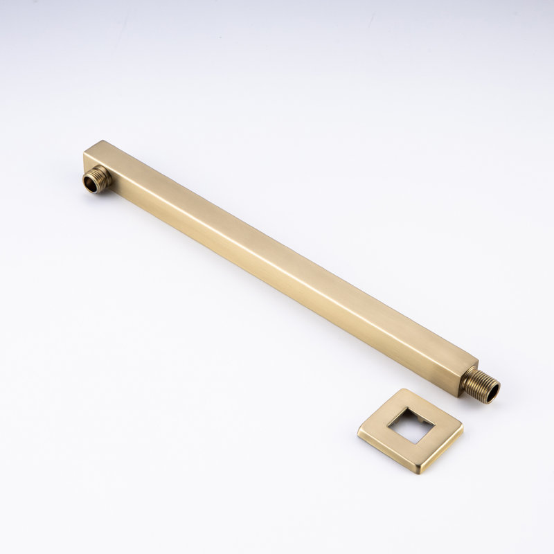 Shower Faucet with Rough-in Valve, Brushed Gold