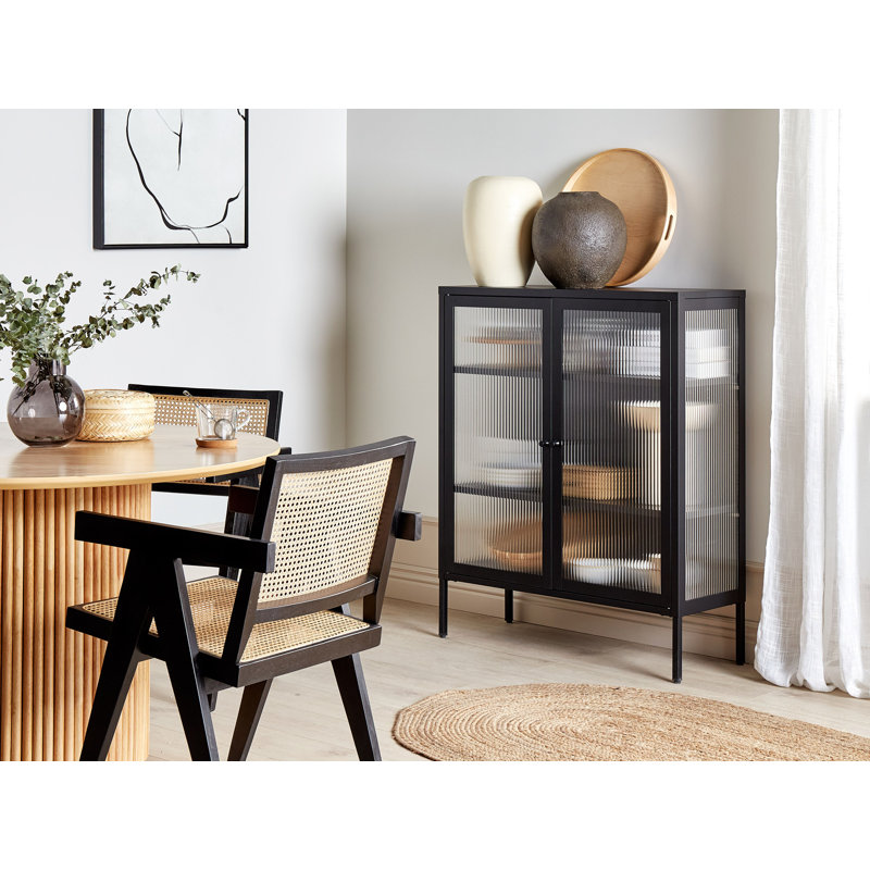 Shiena Steel 2 - Door Square Accent Cabinet