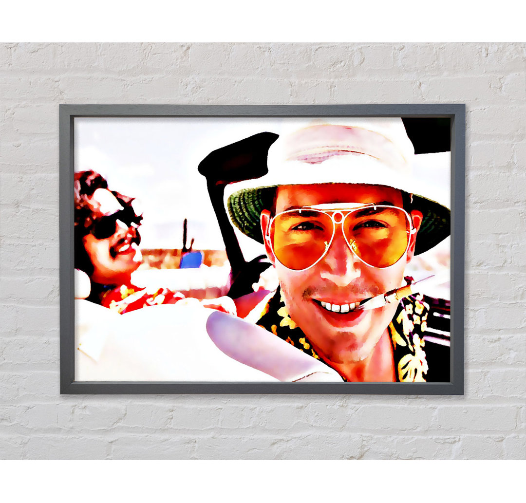 Fear And Loathing In Las Vegas - Einzelner Bilderrahmen Kunstdrucke auf Leinwand