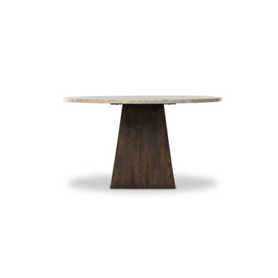 Brisa Round Stone Dining Table