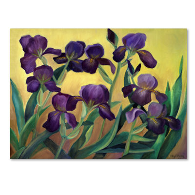 " Purple Bearded Iris " by Cheryl Bartley