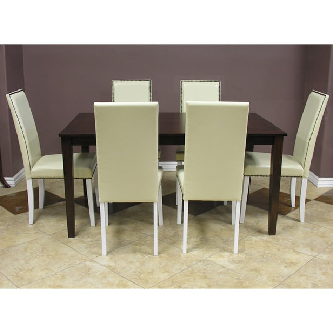 Ensemble de salle à manger en bois massif Blazing, 5 pièces : 1 table, 4 chaises