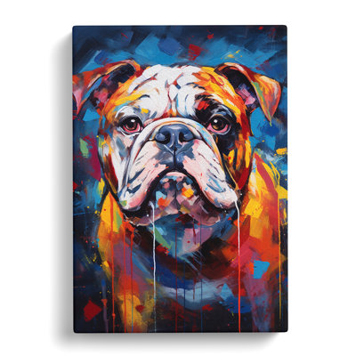 British Bulldog Modern - No Frame Print