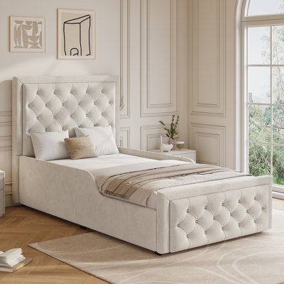 Metal Ottoman Storage Bed