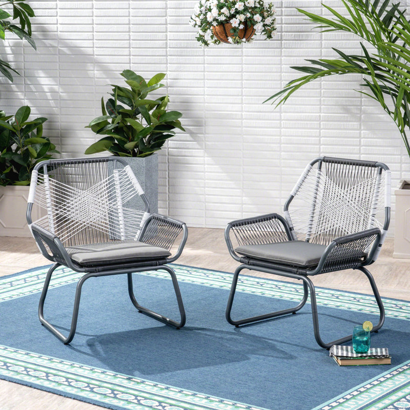 Fauteuil de patio club Milan
