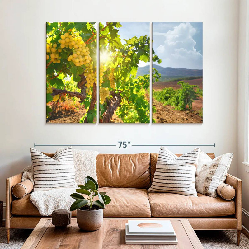 Yarlin Luminous Grape Vine, 42" H x 65" W
