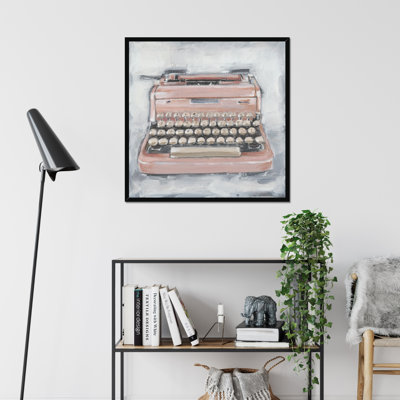 Vintage Typewriter IV by Ethan Harper - Painting