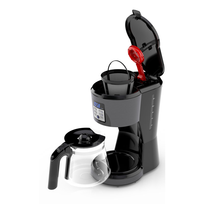 Cafetière 12 tasses noir & decker