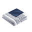 King/ King Cotton Duvet Cover With Tufting - Style, Print, Taupe Solid Back, Washable Chenille , Reverse, Corner Tie-125166412-125166414