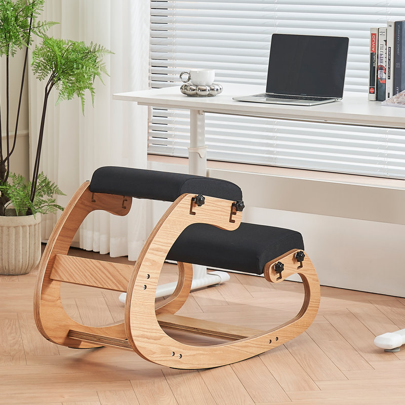 Fauteuil ergonomique à hauteur réglable Loal, Noir