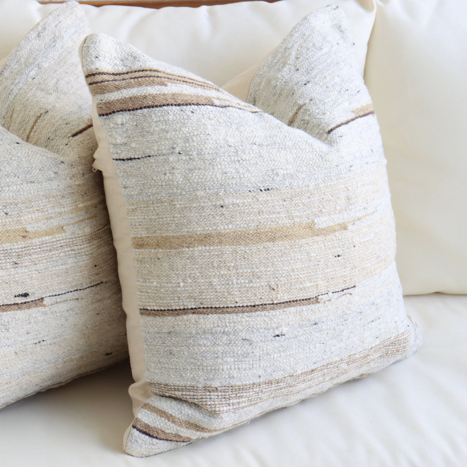 20" x 20" Wool Pillow Cover, Single, Square 18"