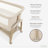Evolur Lullaby Portable Bassinet With Wheels-102079871