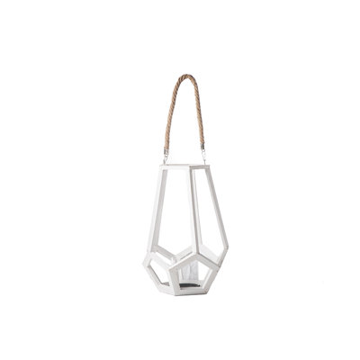16'' H Wood Floor Lantern