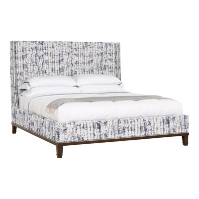 Michael Weiss Upholstered Wingback Bed